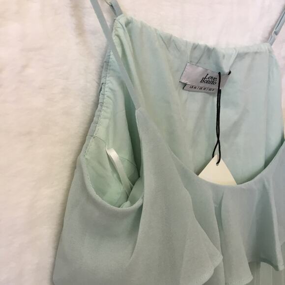 Love Bonito Mint Spaghetti Strap Top - Picture 6 of 8